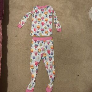 Little Sleepies Pink and Multicolor Pajama Bottoms